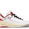 Off-White X Air Jordan 2 Retro Low SP 'White Varsity Red'