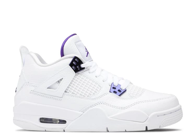 Air Jordan 4 Retro GS 'Purple Metallic'