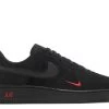 Nike Air Force 1 '07 LV8 'Reflective Swoosh - Black Crimson'