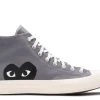 Converse Comme Des Garçons PLAY X Chuck 70 High 'Steel Gray'