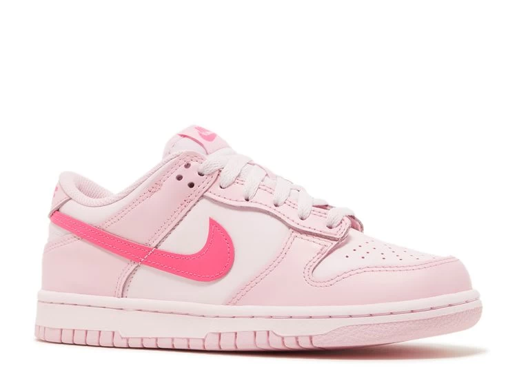 Nike Dunk Low GS 'Triple Pink' - Image 2