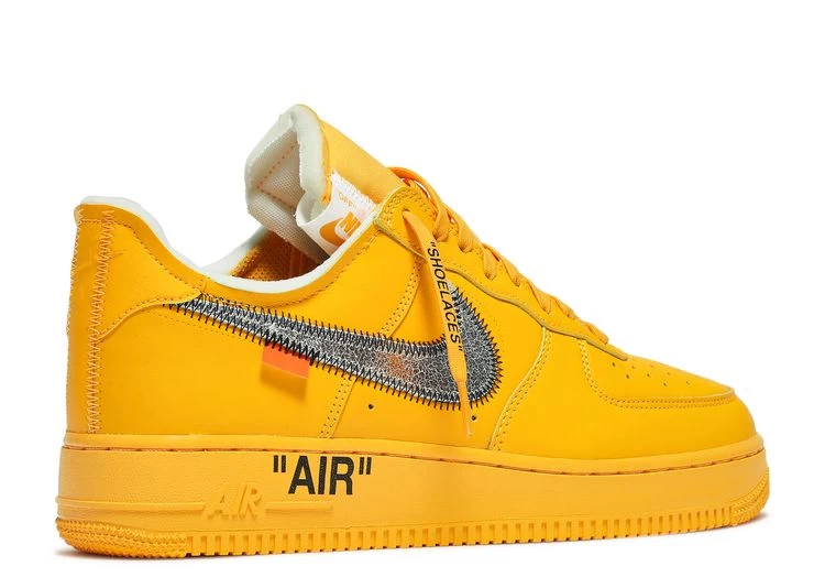 Nike Off-White X Air Force 1 Low 'Lemonade' - Image 3