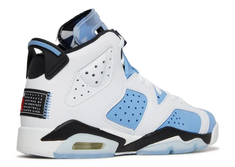 Air Jordan 6 Retro GS 'UNC Home' - Image 3