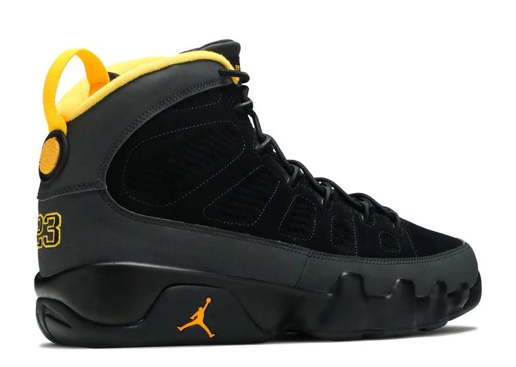 Air Jordan 9 Retro ‘Dark Charcoal University Gold’ - Image 3